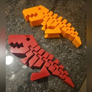 3D Printed T-Rex Fidget Toy